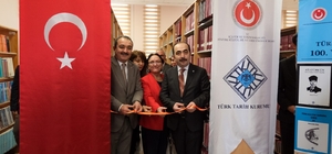 Hitit Üniversitesinde "Türk Tarih Kurumu 100. Yıl Kitaplığı" kuruldu