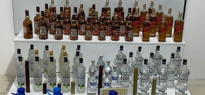 Samsun'da kaçak içki operasyonunda bir zanlı yakalandı