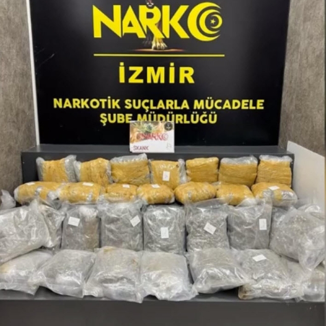 Kamyonda 19 kilo 225 gram skunk ele geçirildi