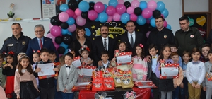 Görele, Bulancak ve Espiye'de öğrenciler karnelerini aldı