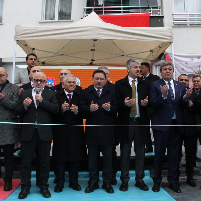 Kayseri'de ERVA Projesi kapsamında 18. spor okulu hizmete açıldı