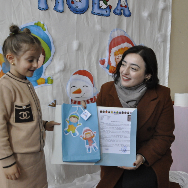 Çukurca'da okullarda karne töreni düzenlendi