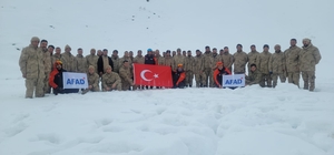 Van'da güvenlik korucularına "Çığda Farkındalık Eğitimi" verildi