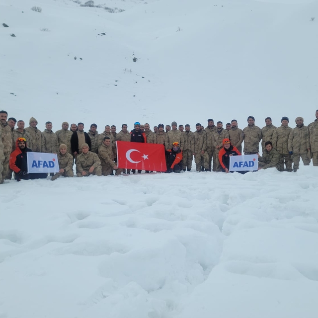 Van'da güvenlik korucularına "Çığda Farkındalık Eğitimi" verildi
