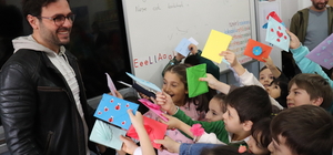 Ünye'de öğrencilerden öğretmenlerine mektup sürprizi