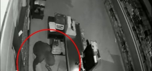 Mardin'de marketten hırsızlık kamerada