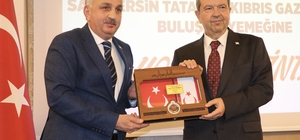 KKTC Cumhurbaşkanı Tatar, Trabzon'da Kıbrıs gazileriyle bir araya geldi: