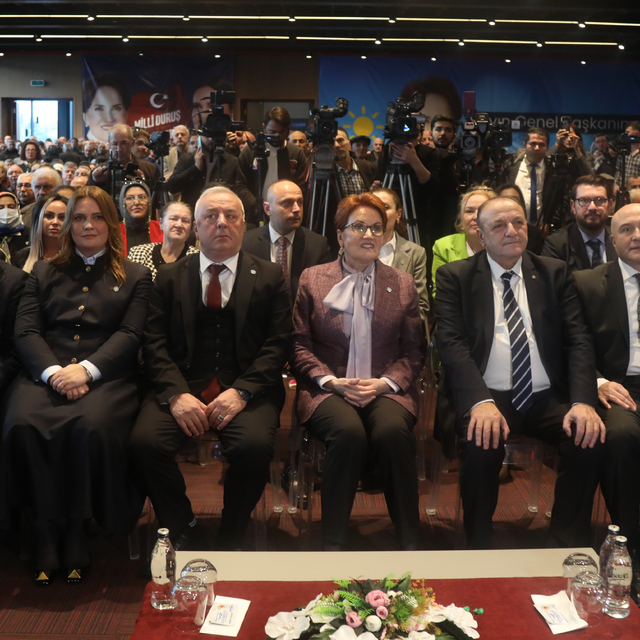 İYİ Parti Genel Başkanı Akşener, Samsun'da partisinin aday tanıtım toplantı...