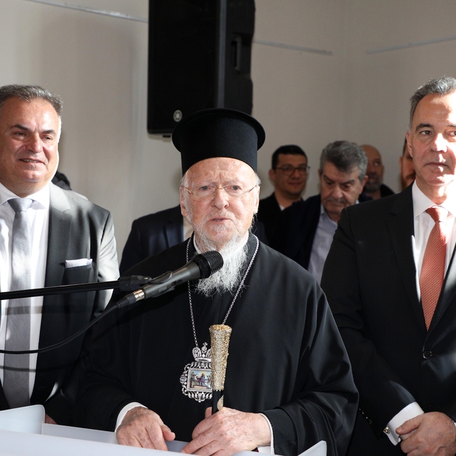 Fener Rum Patriği Bartholomeos, Bursa'da ayin yönetti