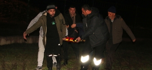 Kocaeli'de barajda mahsur kalan genç kurtarıldı