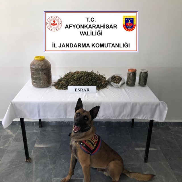 Afyonkarahisar'da uyuşturucu operasyonunda 4 şüpheli yakalandı