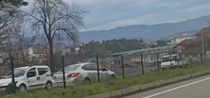 Kara yolunda otomobiliyle ters şeritte ilerledi