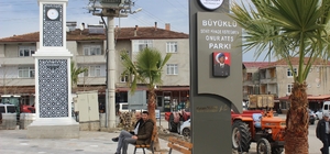 Tekkeköy'de yapılan parka Şehit Piyade Asteğmen Onur Ateş'in ismi verildi