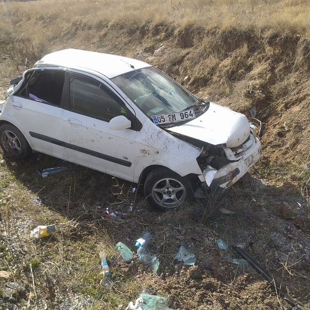 Afyonkarahisar'da trafik kazalarında 6 kişi yaralandı