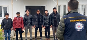 Osmaniye´de 6 kaçak göçmen yakalandı