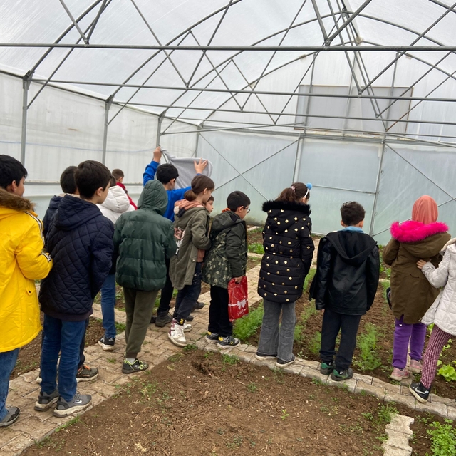 Tepealtı Doğa, Fen ve Matematik Okulu'nda öğrenciler doğada yaşayarak öğren...