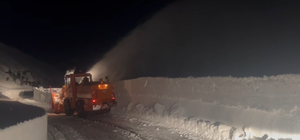 Şırnak'ta Karayolları ekipleri 7/24 karla mücadele ediyor