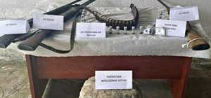 Muğla'da, Roma dönemine ait sütun ele geçirildi