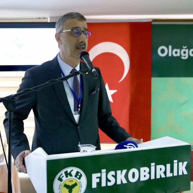 FİSKOBİRLİK Başkanı Bayraktar, Olağan Mali Genel Kurulda konuştu: