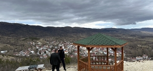 Başçiftlik'te park ve bahçe çalışmaları devam ediyor