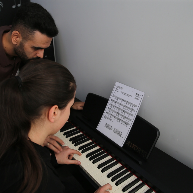Tokat'ta lisede kullanılmayan eşyalardan müzik stüdyosu yapıldı