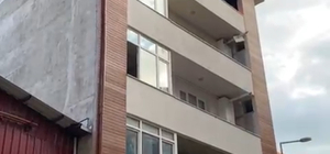 Trabzon'da inşaat halindeki dairede çıkan yangın söndürüldü