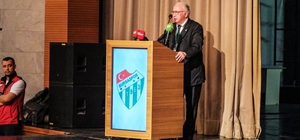 Bursaspor'un yeni başkanı Sinan Bür oldu