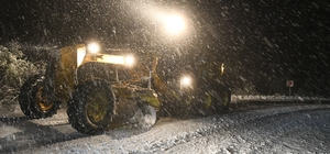 Çanakkale'de kar yağışı etkili oldu