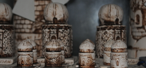 Baba oğulun ürettiği hediyelik eşyalar tarihi ilçenin izlerini taşıyor