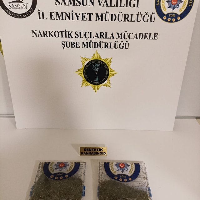 Samsun'da uyuşturucu operasyonunda 4 şüpheli yakalandı