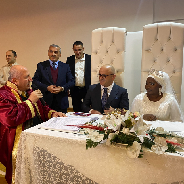 Rize'ye Afrikalı gelin