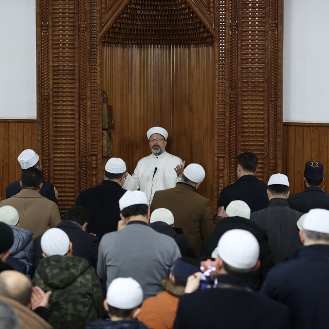 Diyanet İşleri Başkanı Erbaş, Kızılcahamam'da şehit Mehmetçikler için dua e...