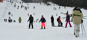 Sarıkamış Kayak Merkezi'nde sömestir yoğunluğu