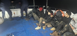 Kaş açıklarında 15 düzensiz göçmen kurtarıldı