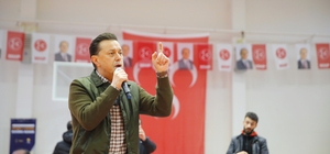 Nebi Hatipoğlu, Seyitgazi ilçesinde vatandaşlarla bir araya geldi