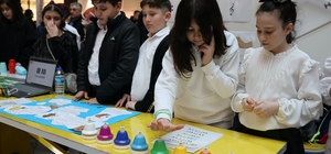 Canik Özdemir Bayraktar Keşif Kampüsü'ndeki öğrenciler projelerini sergiled...