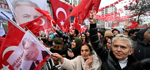 Ankara Büyükşehir Belediye Başkanı Yavaş, seçim koordinasyon merkezinin açı...