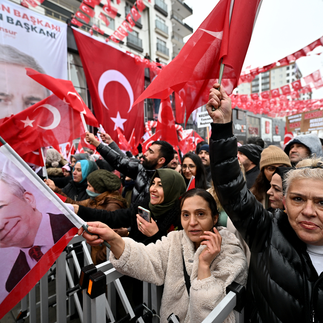 Ankara Büyükşehir Belediye Başkanı Yavaş, seçim koordinasyon merkezinin açı...