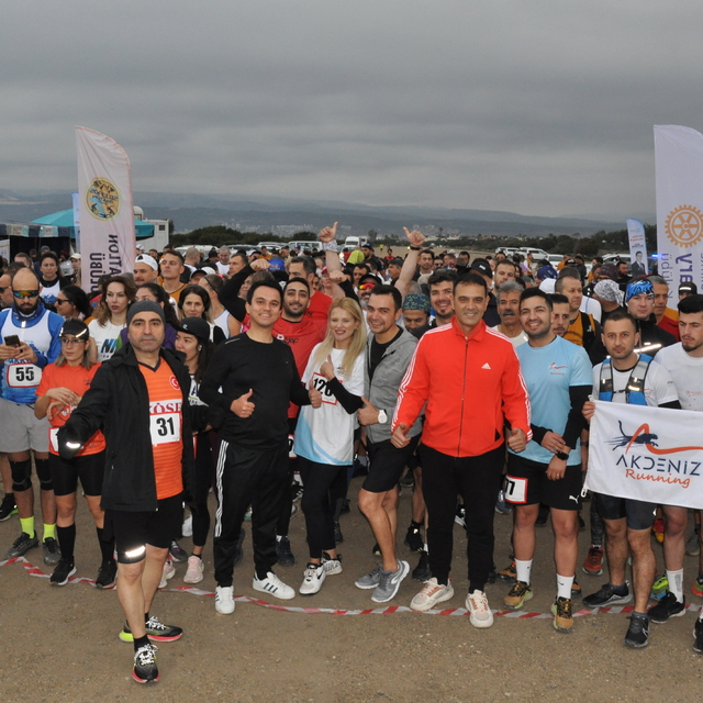 Mersin'de "Göksu Delta Trail 100. Yıl Koşusu" düzenlendi