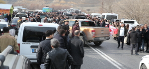 AK Parti'nin Hakkari Belediye Başkan adayı Ölmez için karşılama programı düzenlendi