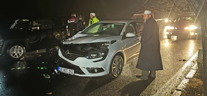 Nevşehir'de traktörle otomobilin çarpıştığı kazada 2 kişi yaralandı