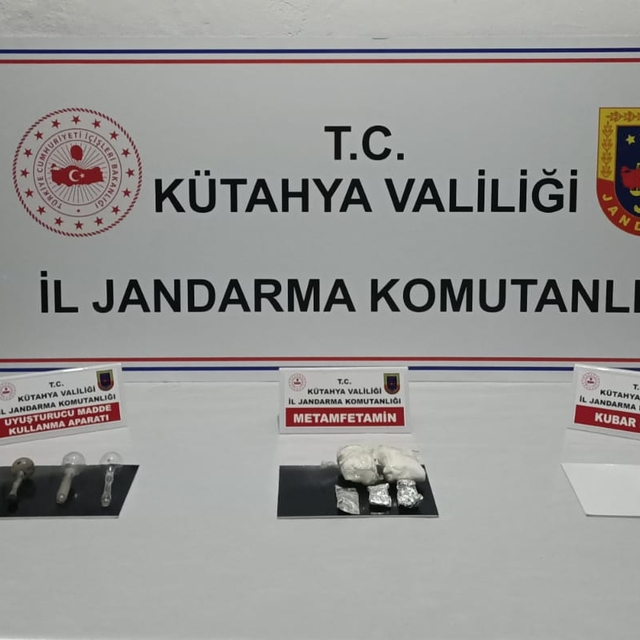 Kütahya'da uyuşturucu operasyonunda yakalanan şüpheli tutuklandı