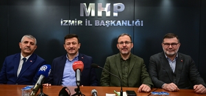 AK Parti İzmir Büyükşehir Belediye Başkan adayı Dağ'dan MHP'ye ziyaret