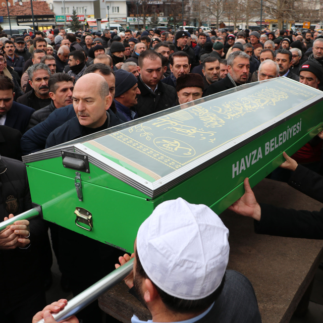 Tedavi gördüğü hastanede hayatını kaybeden iş insanı Fatih Bıyık'ın cenazes...