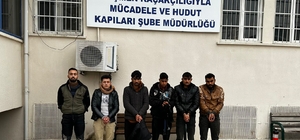 Hatay'da 10 düzensiz göçmen yakalandı