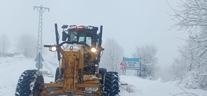 Bursa'da kardan kapanan 63 mahallenin yolları ulaşıma açıldı