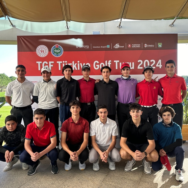 TGF Türkiye Golf Turu Seçme Müsabakaları Antalya'da sona erdi