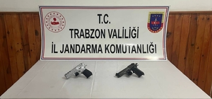 Trabzon'da kurusıkı tabancayla ateş eden kişiye idari para cezası