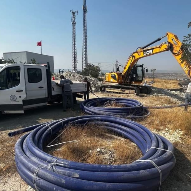 Nallıhan'da su depoları devreye alındı