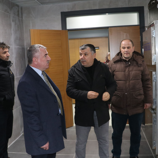 Havza'da yapımı tamamlanan yeni gasilhane hizmet girdi
